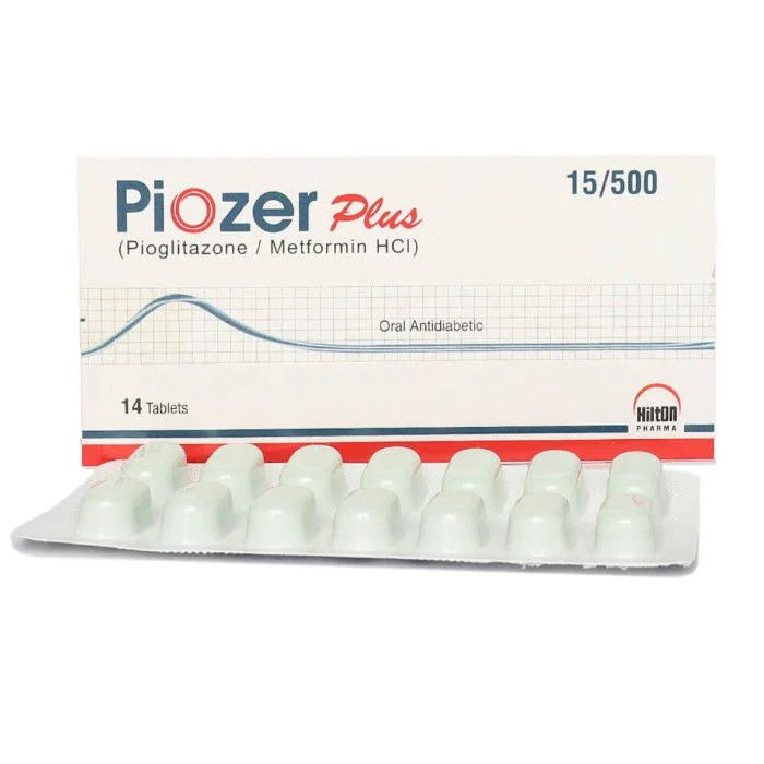 Tab Piozer Plus 15/850mg