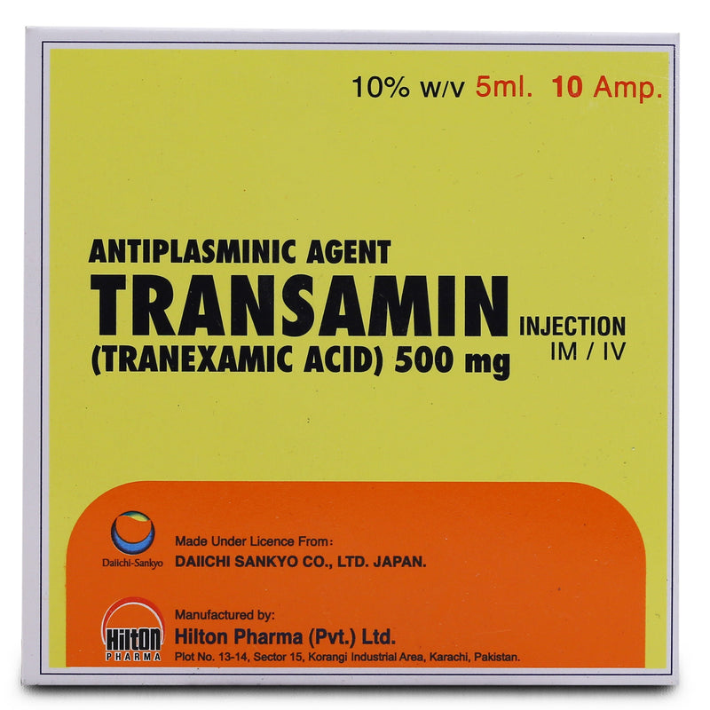 Cap Transamin 500mg