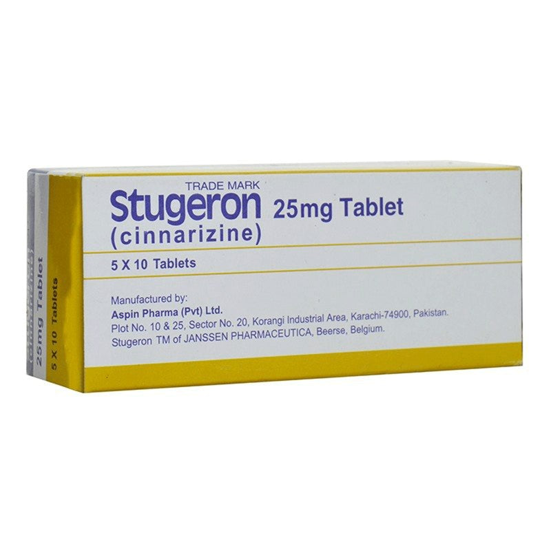 Tab Stugeron 25mg