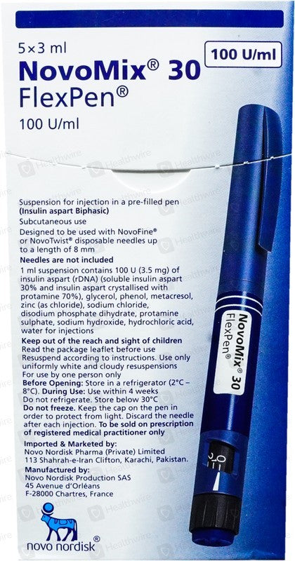 Ins Novomix Flexpen 30 100iu