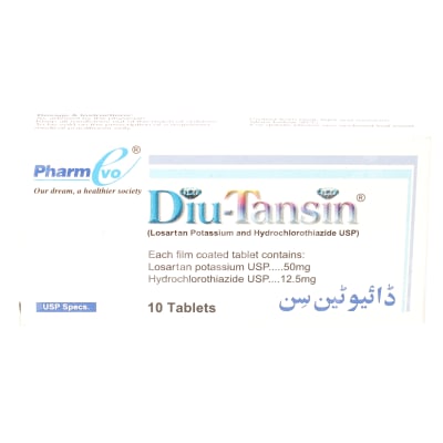 Tab Diu-Tansin 50/12.50mg