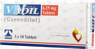 Tab Vadil 6.25mg
