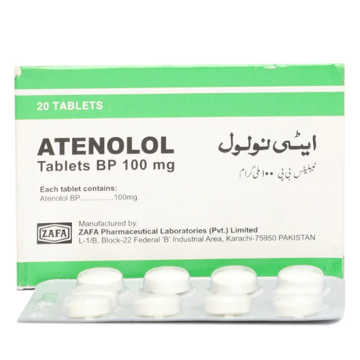 Tab Atenolol 100mg