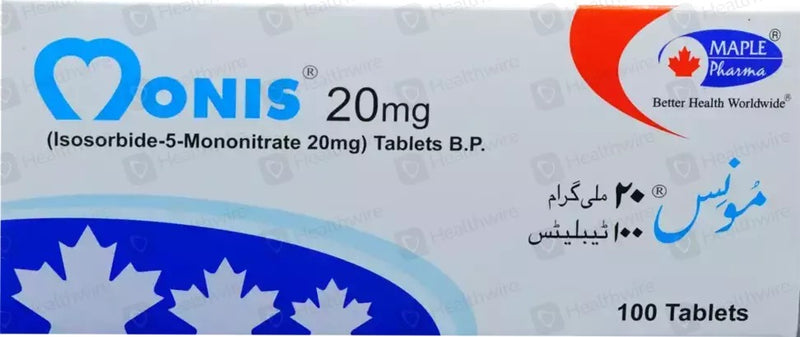 Tab Monis 100's 20mg
