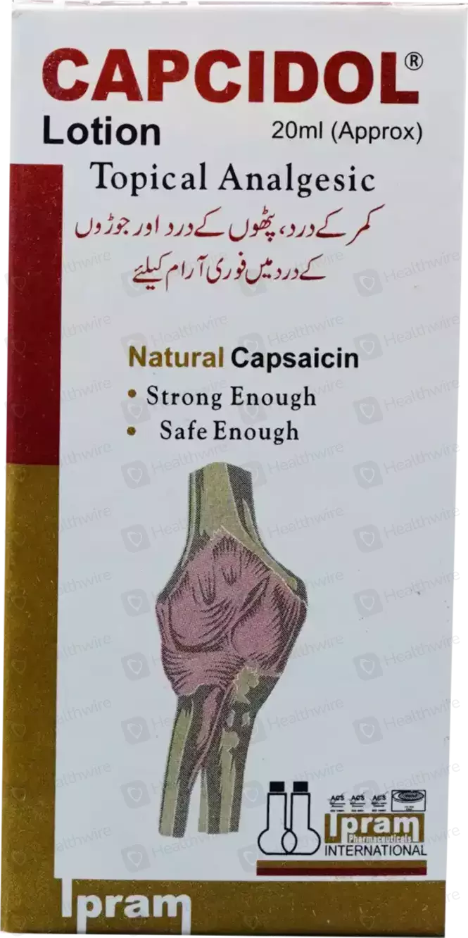 Lot Capcidol 20ml 0.025%
