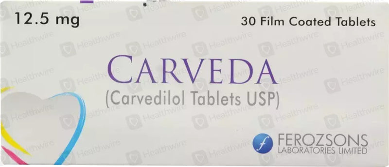 Tab Carveda 12.5mg
