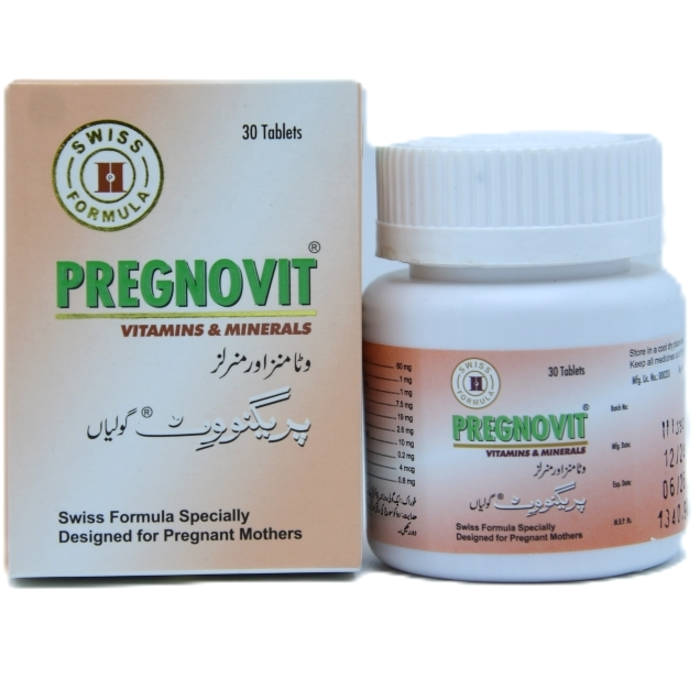 Tab Pregnovit 30's