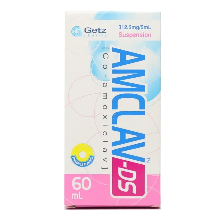 Sus Amclav DS 60ml 312.5mg