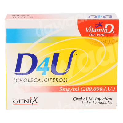 Inj D4U 1ml