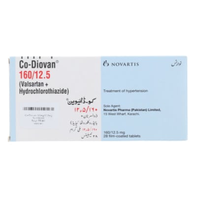 Tab Co-Diovan 160/12.5mg