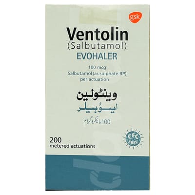 Inh Ventolin Evohaler 100mcg