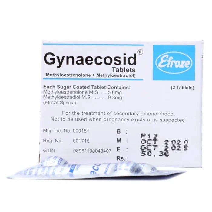 Tab Gynaecosid 2's 5.3mg