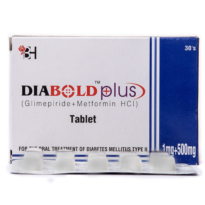 Tab Diabold Plus 2/500mg