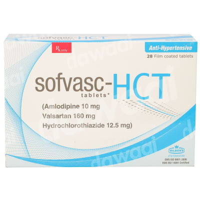 Tab Sofvasc-HCT 10/160/12.5mg