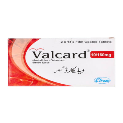 Tab Valday 10/160mg