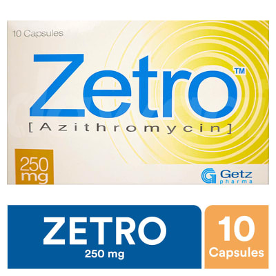 Tab Zetro 500mg