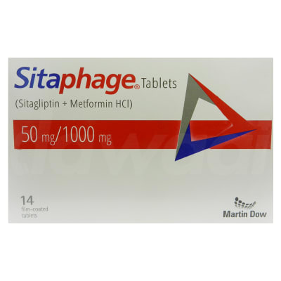 Tab Sitaphage 50/500mg