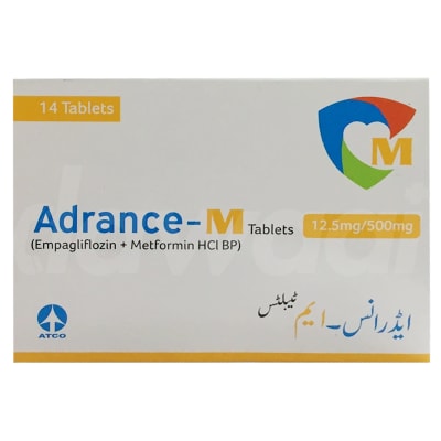 Tab Adrance-M 12.5/1000mg