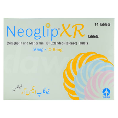 Tab Neoglip XR 50/500mg