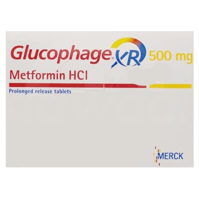 Tab Glucophage XR 1000mg