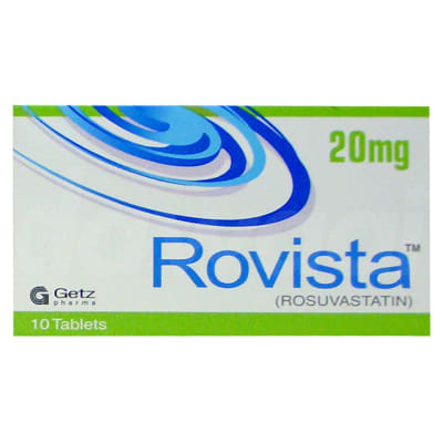 Tab Rovista 30's 20mg