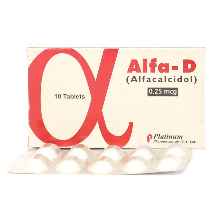 Tab Alfa D 30's 0.5mcg