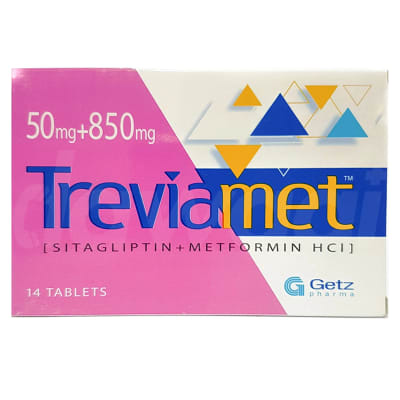 Tab Treviamet 28's 50/500mg