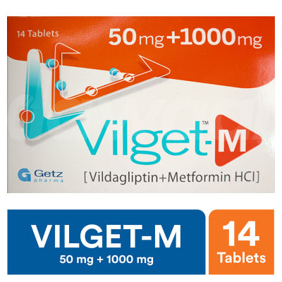 Tab Vilget-M 28's 50/850mg