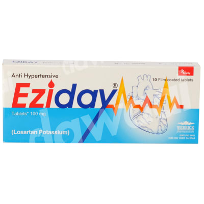 Tab Eziday-DUO 14's 5/100mg