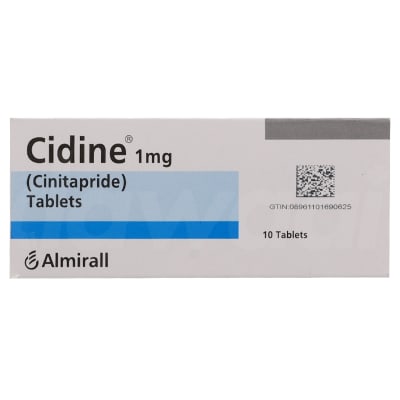 Tab Cidine 14's 1mg