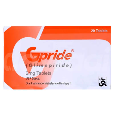 Tab Gpride 30's 2mg