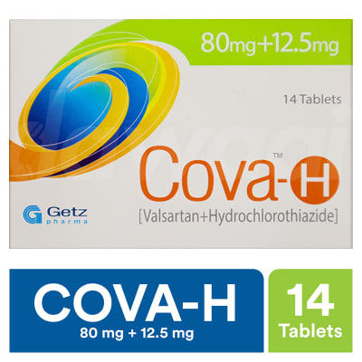 Tab Cova-H 28's 160/12.5mg