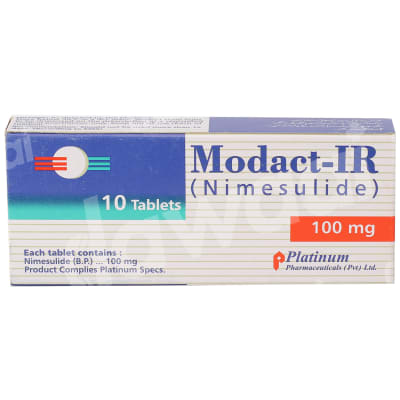 Tab Modact-IR 20's 100 mg