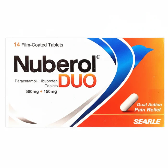 Tab Nuberol Duo 500mg+150mg