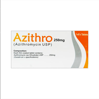 Cap Azythra 250mg