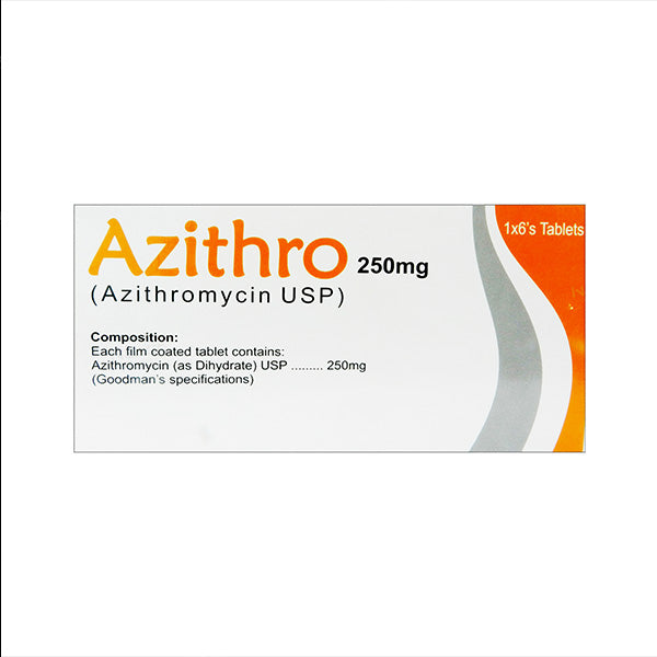Cap Azythra 250mg