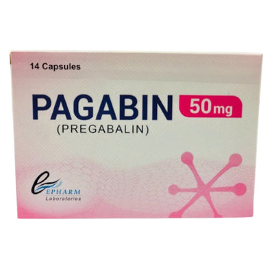 Cap pagabin 50mg 14s