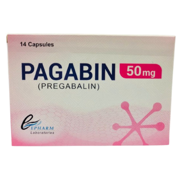 Cap pagabin 50mg 14s