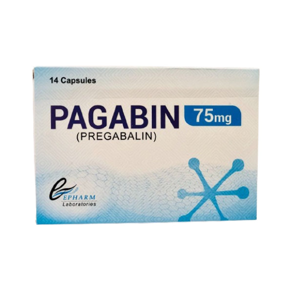 Cap pagabin 75mg 14s