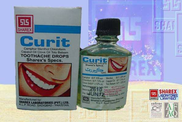 Drop Curit Toothache 10ml